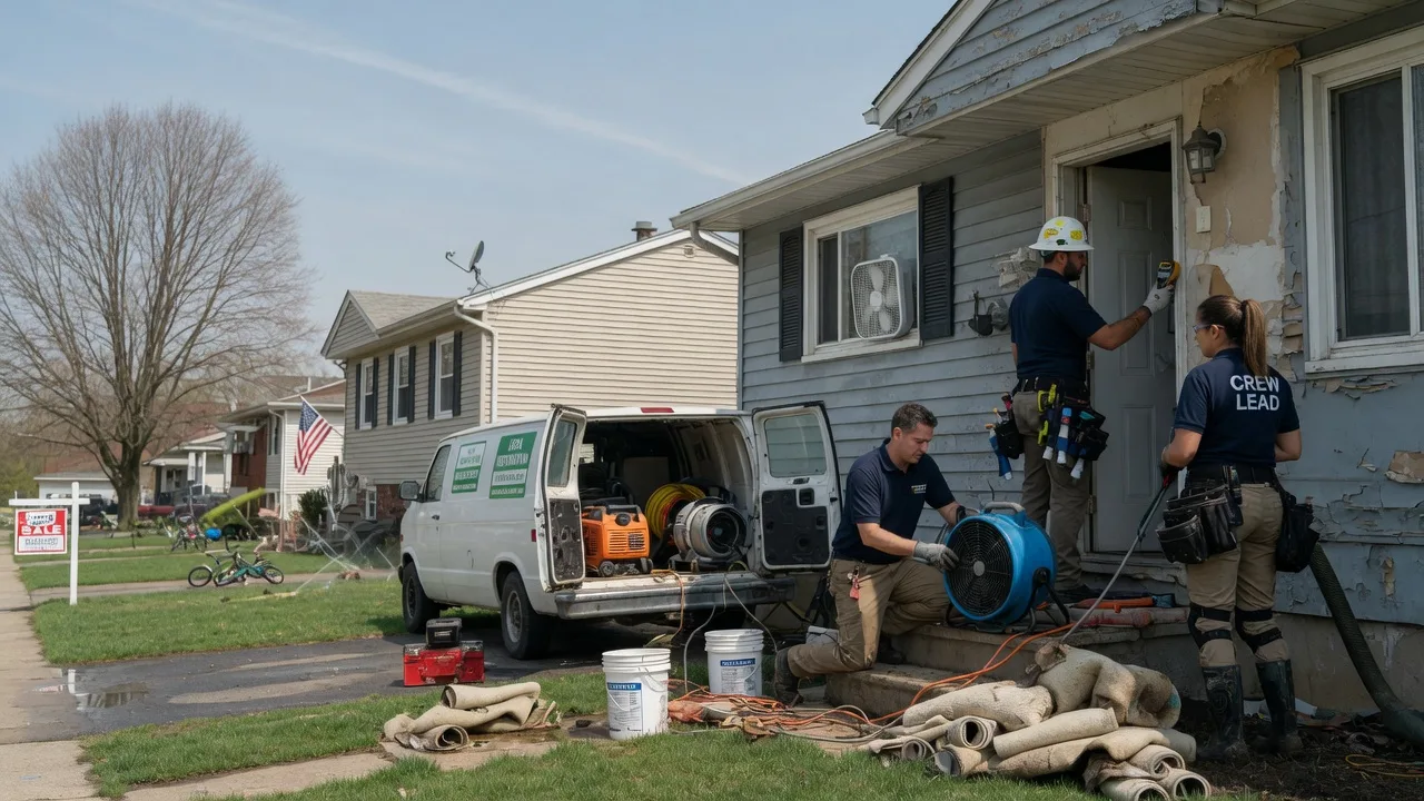 Flood Cleanup in Toddville, IA near me