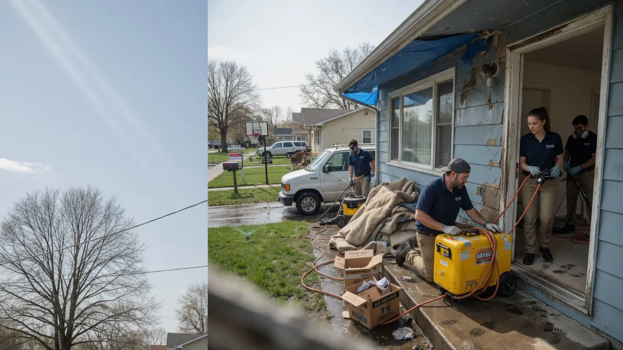 Basement Flood Cleanup in Toddville, IA near me
